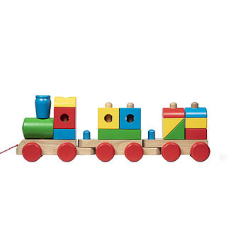 Melissa & Doug Take-Along Tabletop Railroad Playset 17-pc. Train, Color:  Multi - JCPenney