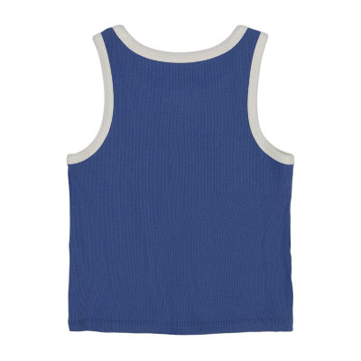 Roxy Big Kid Girls Crew Neck Short Sleeve Tank Top