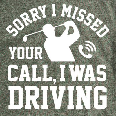 Mens Short Sleeve Golf T-Shirt