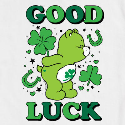 Mens Short Sleeve Care Bears St. Patrick's Day Graphic T-Shirt
