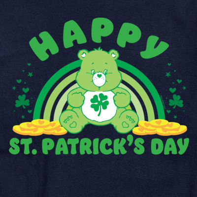 Mens Short Sleeve Care Bears St. Patrick's Day T-Shirt