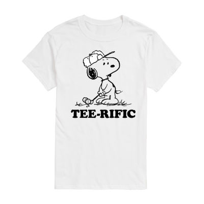 Mens Short Sleeve Peanuts Golf T-Shirt