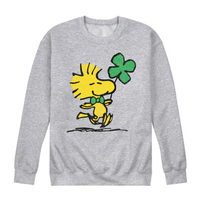 Mens Long Sleeve Peanuts St. Patrick's Day Sweatshirt