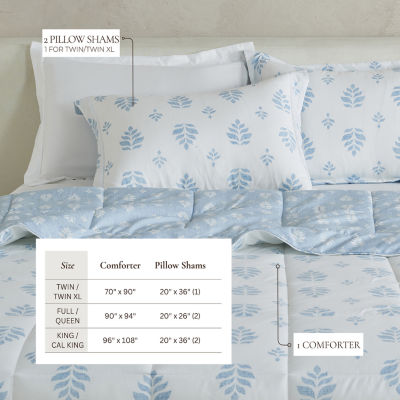 Reversible Down Alternative Comforter Set