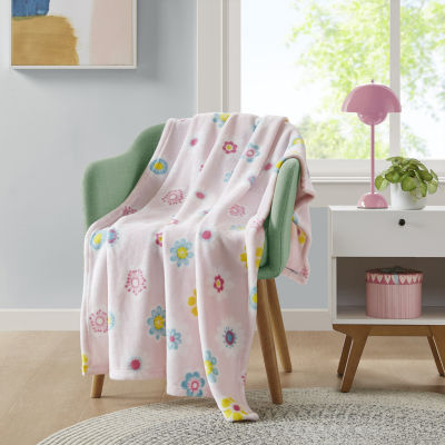 INK+IVY Kids Floral Throw
