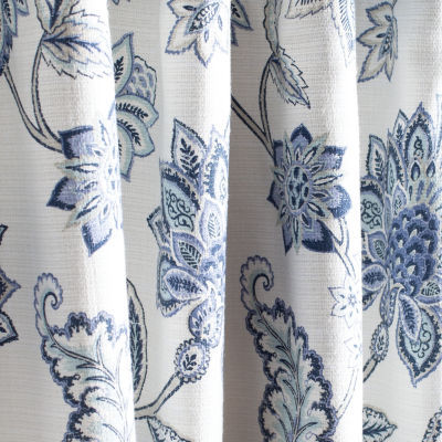 Martha Stewart Jakarta Back Tab Blackout Set of 2 Curtain Panel