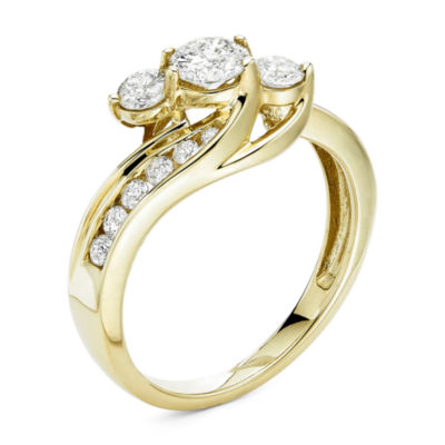 Love Lives Forever™ 1 CT.T.W. Natural Diamond 10K Yellow Gold Ring