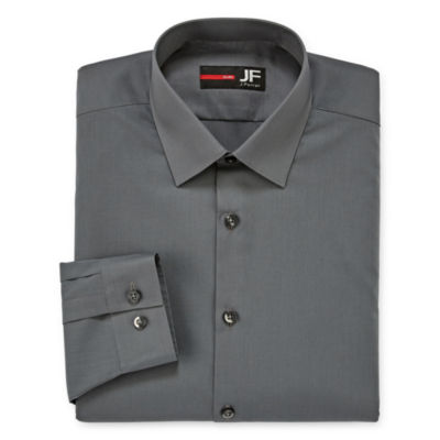 J.Ferrar Mens EasyCare Stretch Long Sleeve Big and Tall Dress Shirt