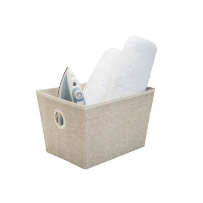 Kennedy International Beige Fabric Storage Boxes