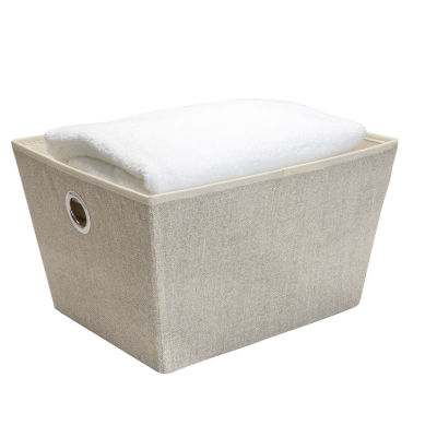 Kennedy International Beige Fabric Storage Boxes