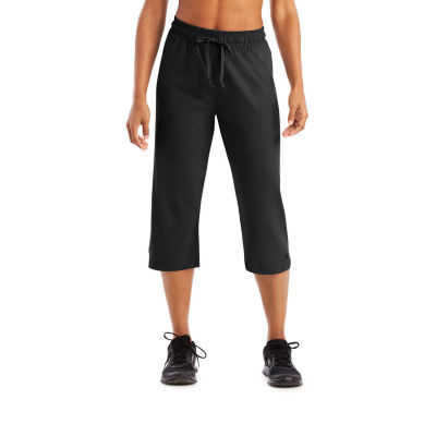Champion Womens Straight Mid Rise Workout Capris
