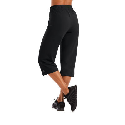 Champion Womens Straight Mid Rise Workout Capris
