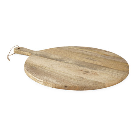 Linden Street 15x12 Mango Wood Serve Paddle, One Size, White