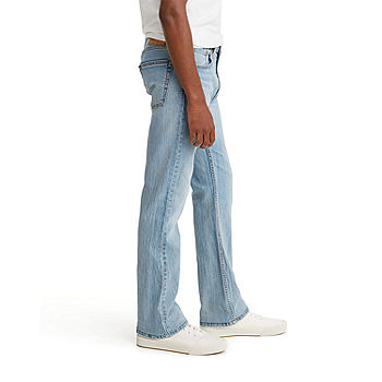 Levi's 527 Men's Slim Bootcut Denim Jeans It's All Fun Light Blue