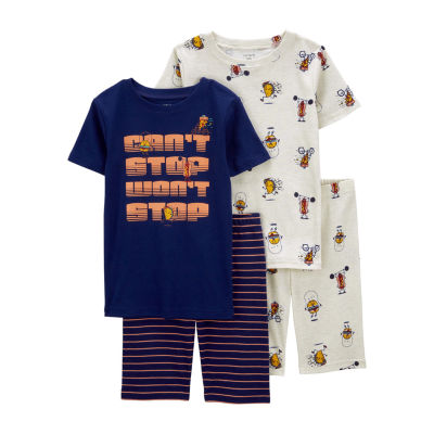 Carter's Little & Big Boys 4-pc. Shorts Pajama Set