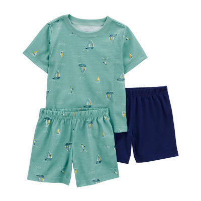 Carter's Toddler Boys 3pc. Shorts Pajama Set JCPenney