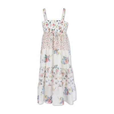 Speechless Little Girls Sleeveless Floral Maxi Dress