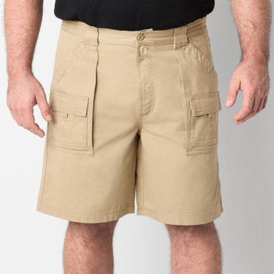 St. John's Bay Hiking Mens Big and Tall Stretch Fabric Cargo Short