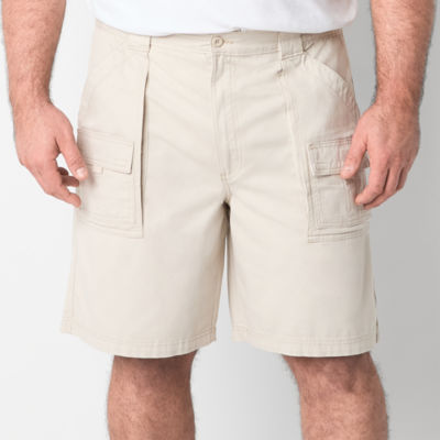 St. John's Bay Hiking 10" Mens Big and Tall Stretch Fabric Cargo Short