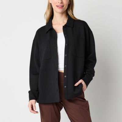 Xersion Womens Hybrid Overshirt