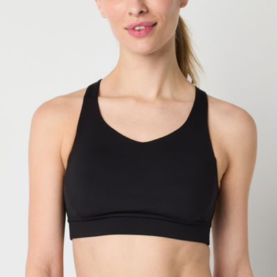 Xersion Medium Support Strappy Back Sports Bra