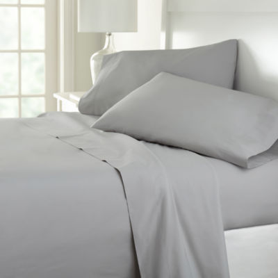 Home Expressions Cool and Crisp Cotton Percale Sheet Set