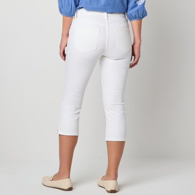 St. John's Bay Womens Tall Skinny Mid Rise Capri Pant