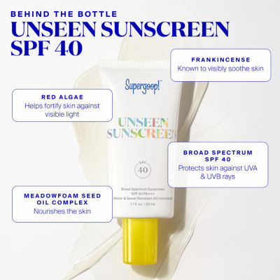 Supergoop Unseen Sunscreen Spf 40 .68 Oz