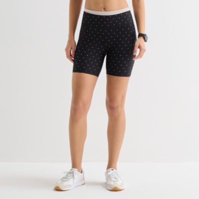 Xersion EverUltra™ Womens 6" High Rise Stretch Fabric Quick Dry Bike Short