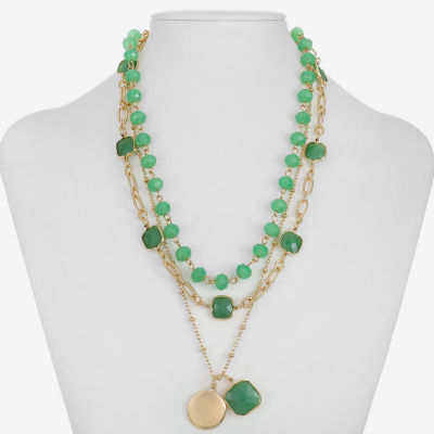 Liz Claiborne Womens 17 Inch Collar Necklace