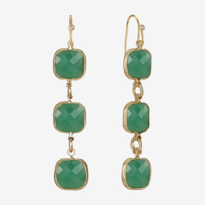 Liz Claiborne Womens Drop Earrings
