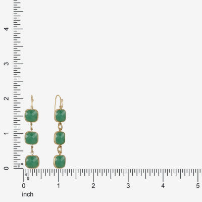 Liz Claiborne Womens Drop Earrings