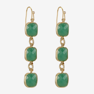 Liz Claiborne Womens Drop Earrings