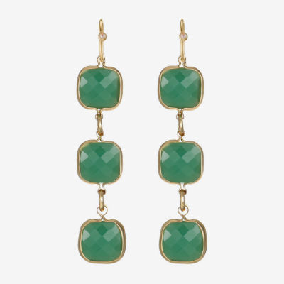 Liz Claiborne Womens Drop Earrings