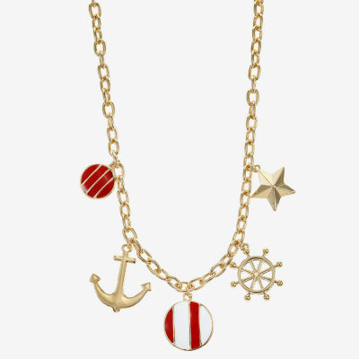 Liz Claiborne Womens 17 Inch Statement Necklace