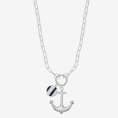 Liz Claiborne Womens 17 Inch Pendant Necklace