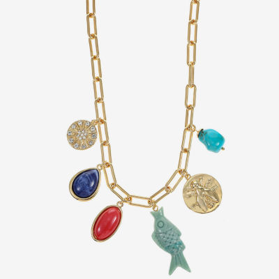 Liz Claiborne Womens 17 Inch Statement Necklace