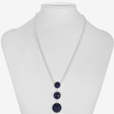 Liz Claiborne Womens 18 Inch Pendant Necklace