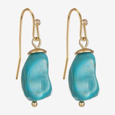 Liz Claiborne Womens Drop Earrings