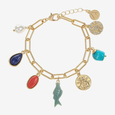 Liz Claiborne Womens Charm Bracelet