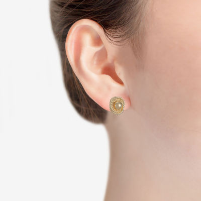 Monet Jewelry 16mm Knot Stud Earrings