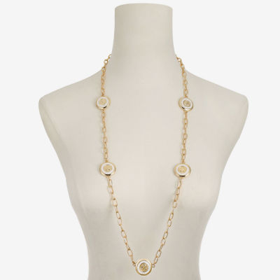 Liz Claiborne 50th Anniversary Womens 36 Inch Strand Necklace