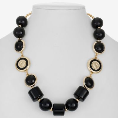 Liz Claiborne 50th Anniversary Womens 17 Inch Collar Necklace