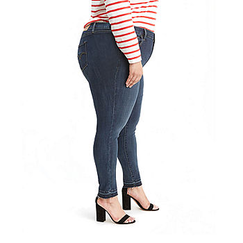 721 High Rise Skinny Women's Jeans (plus Size) - Black