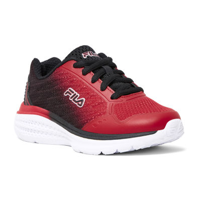 Fila Ripcore Boys Running Shoes, Color Red Black JCPenney