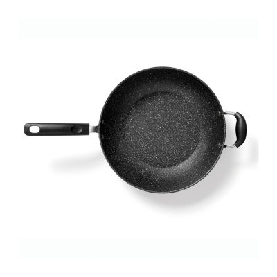 Starfrit 12.5" Wok with Helping Handle, Color Black JCPenney