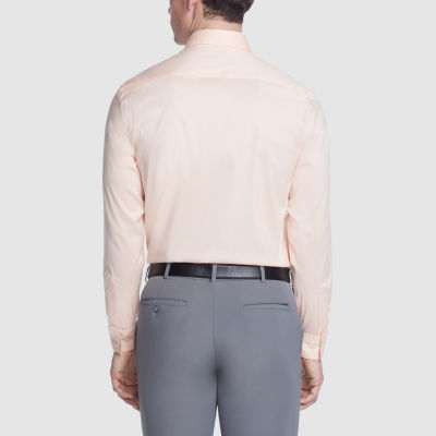Van Heusen Ultra Flex Mens Regular Fit Wrinkle Free Long Sleeve Dress Shirt