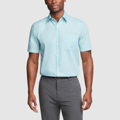 Van heusen short sleeve clearance dress shirts