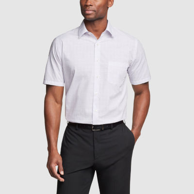 jcpenney stafford short sleeve dress shirts Stafford Button Front Men's Short Sleeve Regular Fit Button-Down Shirt | Blue | Regular Medium | Shirts + Tops Button-front Shirts