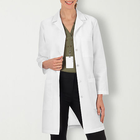 Meta Labwear 15113 Women's 37 Lab Coat, Small, White